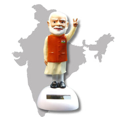 PM Narendra Modi solar powered car dashboard showpiece