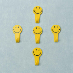 Self Adhesive Hooks (5 Pcs) – Strong Wall Mount | GlimmerHome