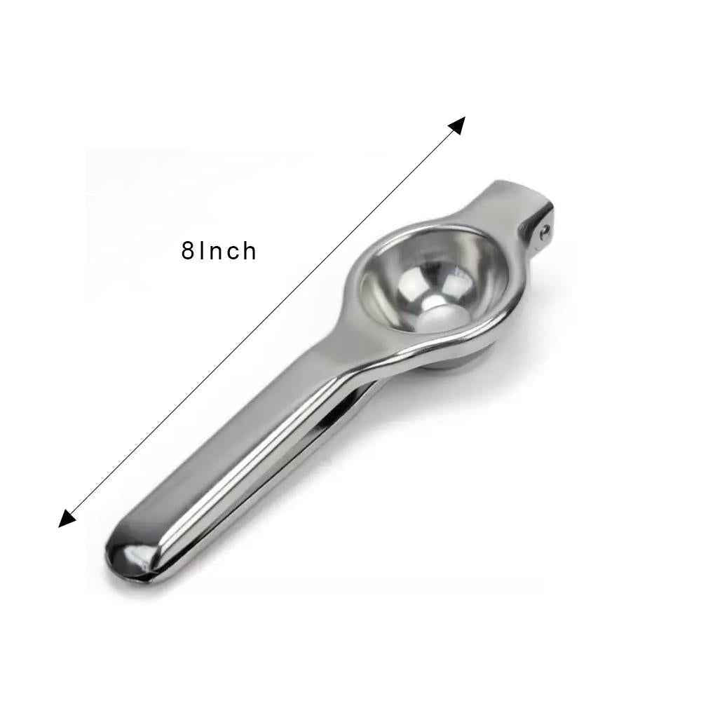 An efficient handheld lemon squeezer, perfect for making fresh juice.