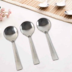 Dining Spoons Set of 3 – Rust-Resistant & Easy to Clean