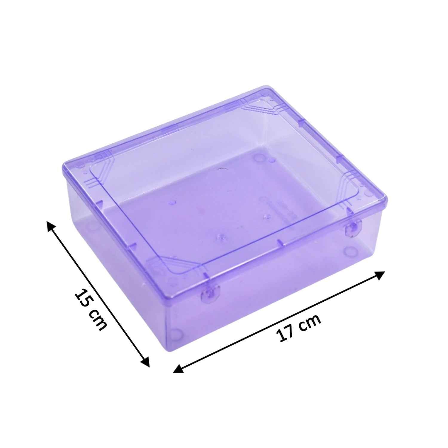 Plastic Storage Container – Clear & Multipurpose | Tidy Table