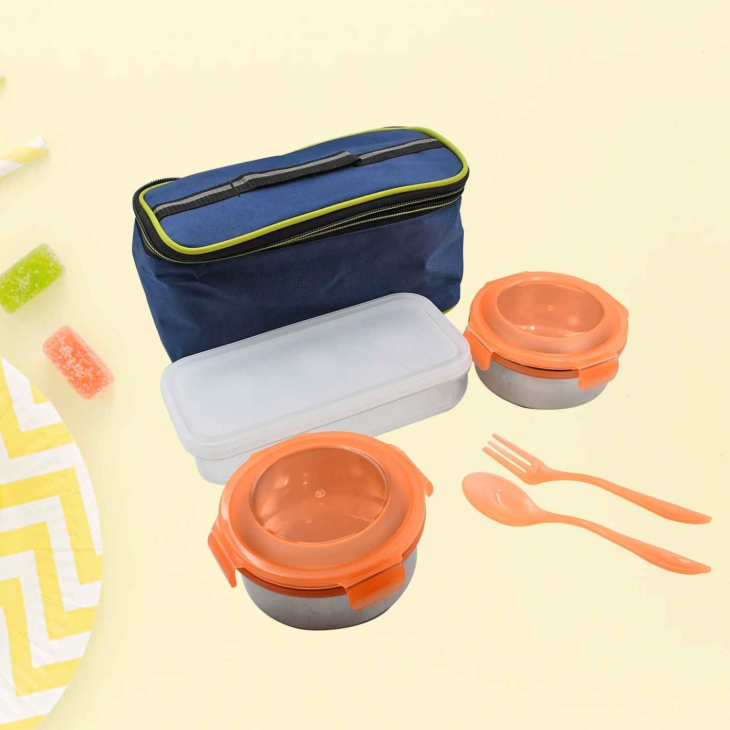 Stainless Steel Lunch Box – Airtight & Leak-Proof | Lunchie Bunchie