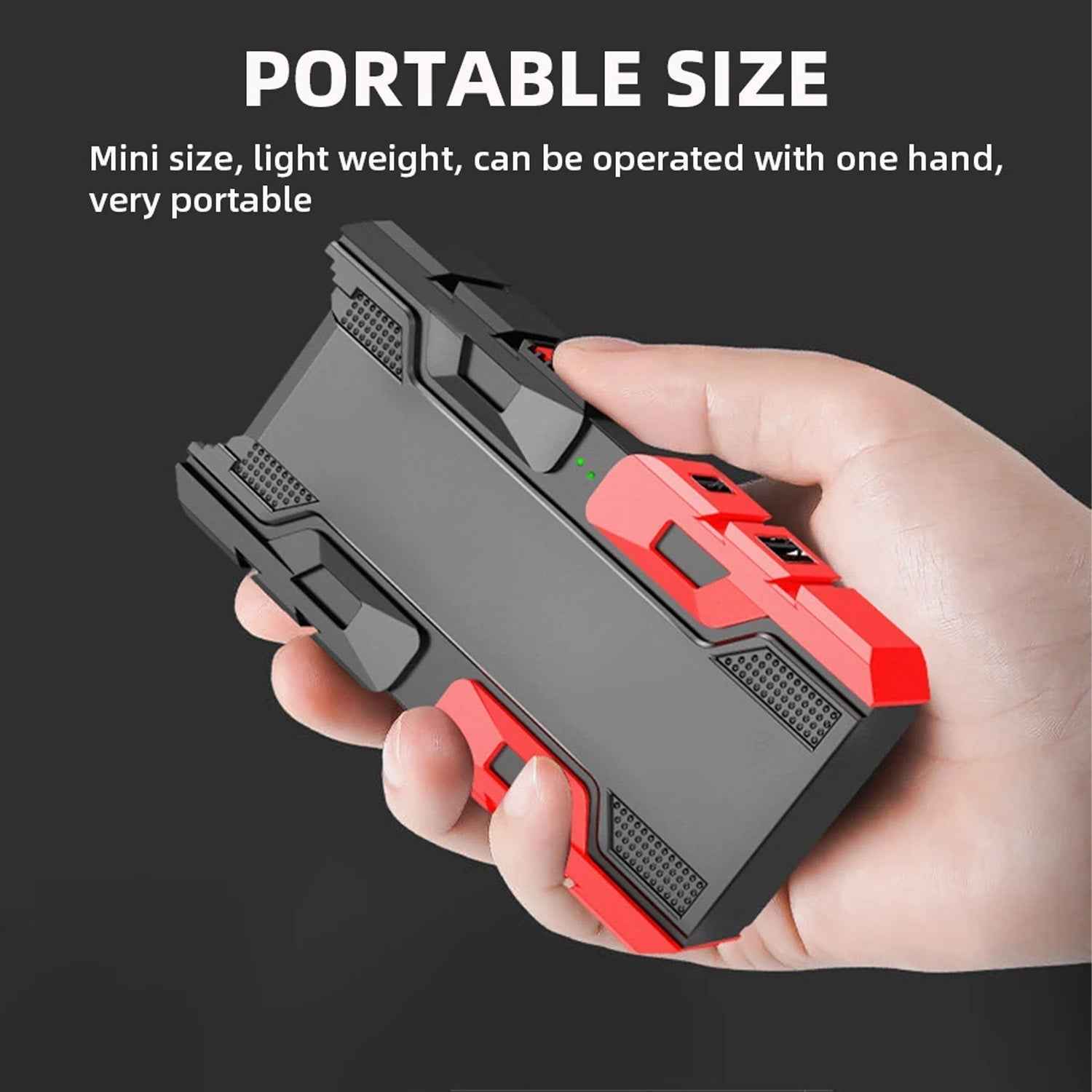 Mini LED Flashlight with Power Bank – USB Rechargeable, 3 Modes | Phonixio