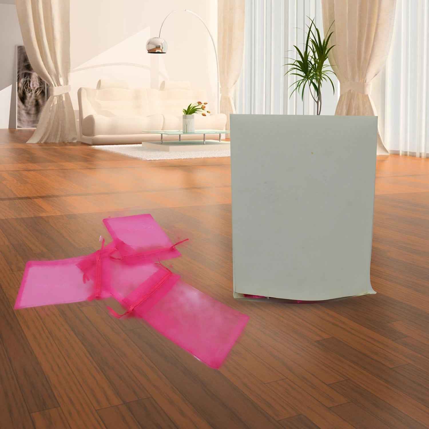 Organza Gift Bags – Drawstring Mesh Pouches for Favors (50 Pcs) | TeddyJoy