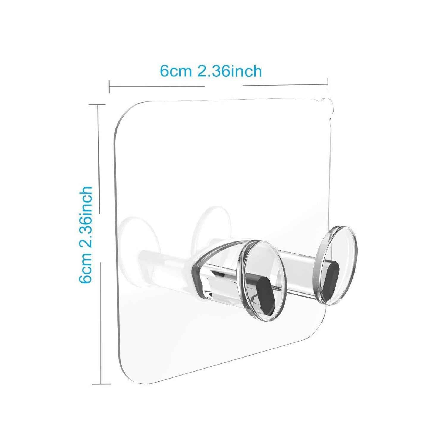 Wall Storage Hooks – No-Drill, Reusable Adhesive | Organivo