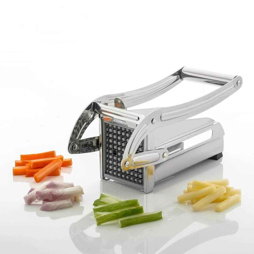 French Fries Cutter – Potato Chips Maker with 2 Blades | ChefAura