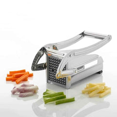 French Fries Cutter – Potato Chips Maker with 2 Blades | ChefAura