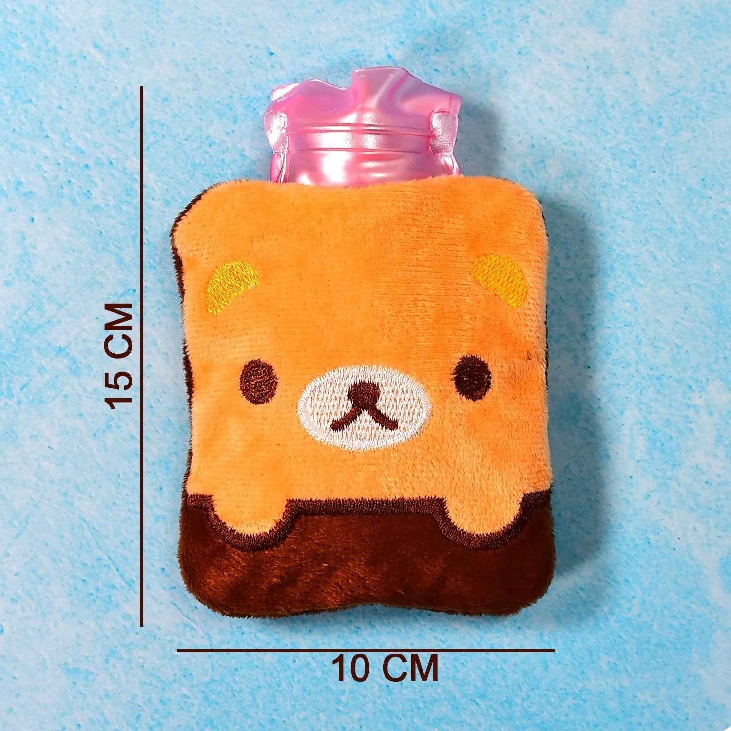 Panda Hot Water Bag – Small with Cover for Pain Relief | FitFuzion