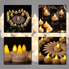 Flameless Floating Candles Ð Safe & Long-lasting Water Decor
