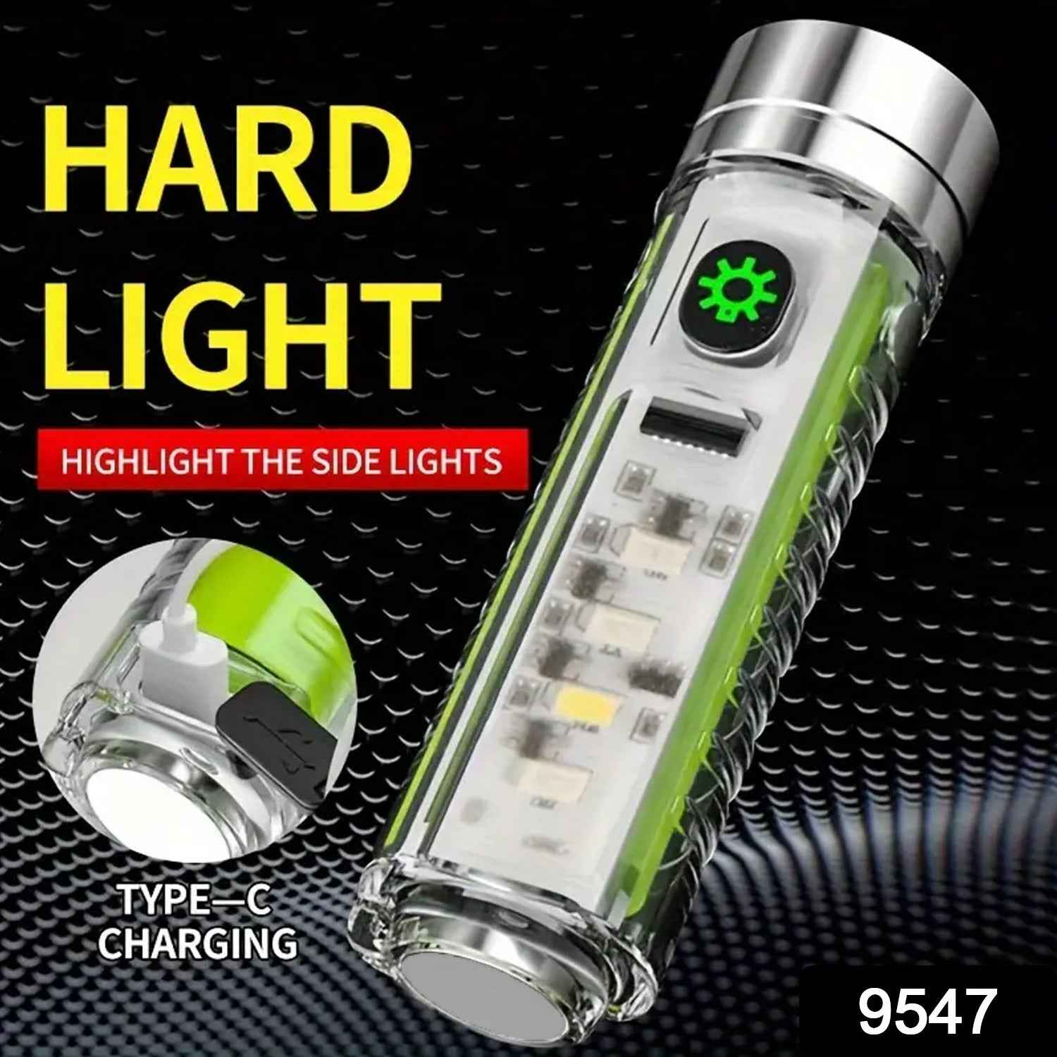 Rechargeable Flashlight – USB Mini LED Torch with Zoom | Poravar