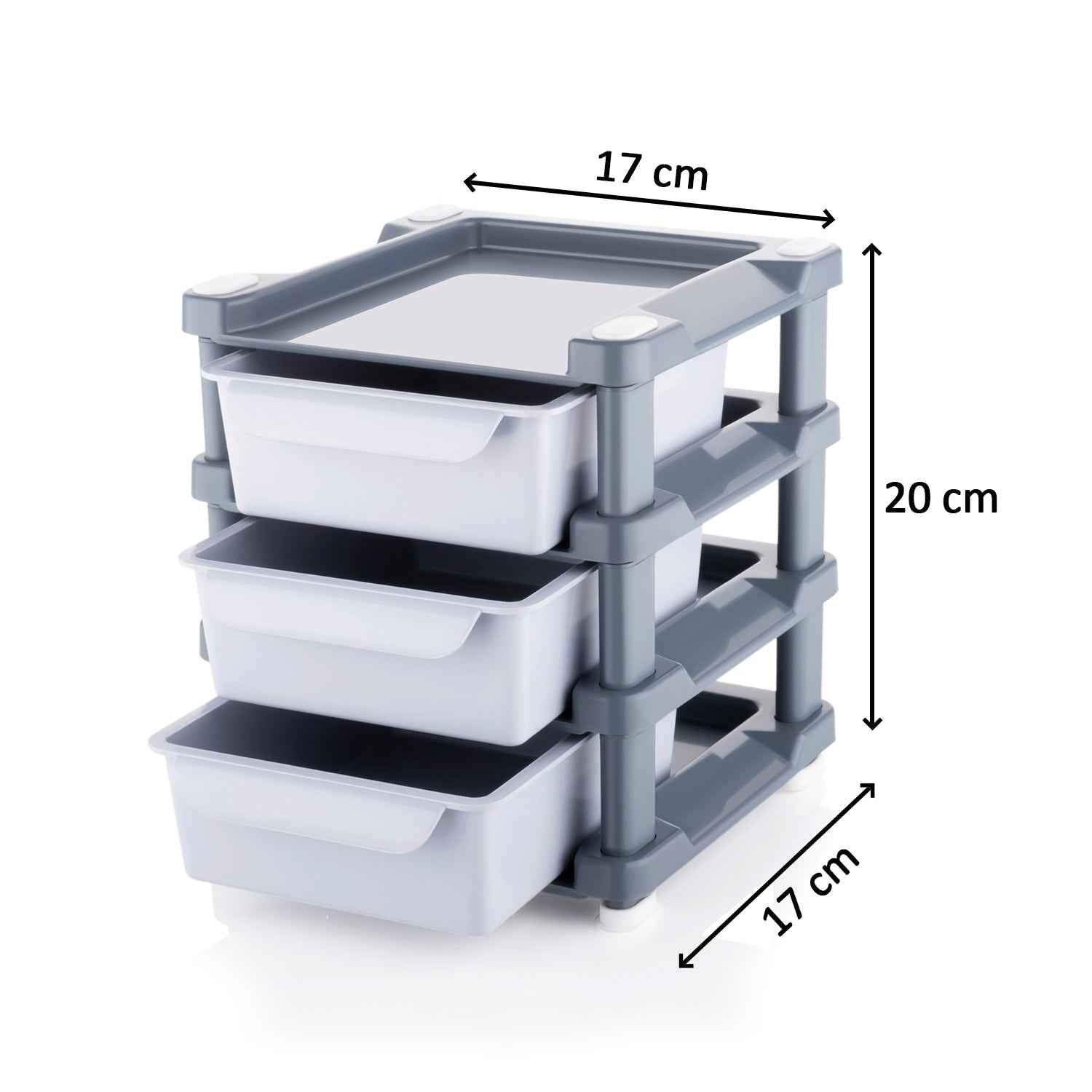 Makeup Organizer Drawer – 3-Layer Compact Cosmetic Storage | Organivo