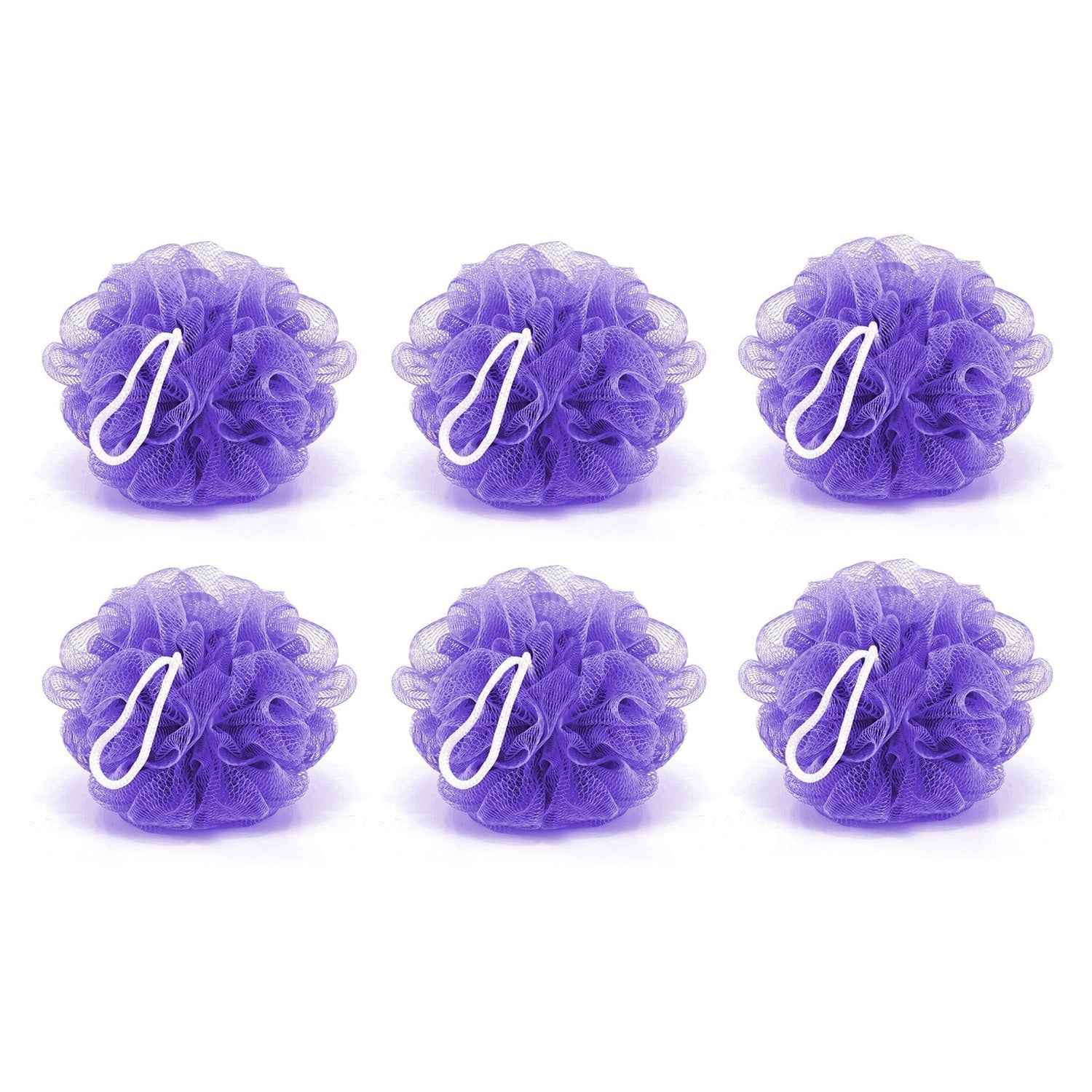 Bath Loofah Sponge – 6 Pcs Exfoliating Body Scrubber | VelvaBloom