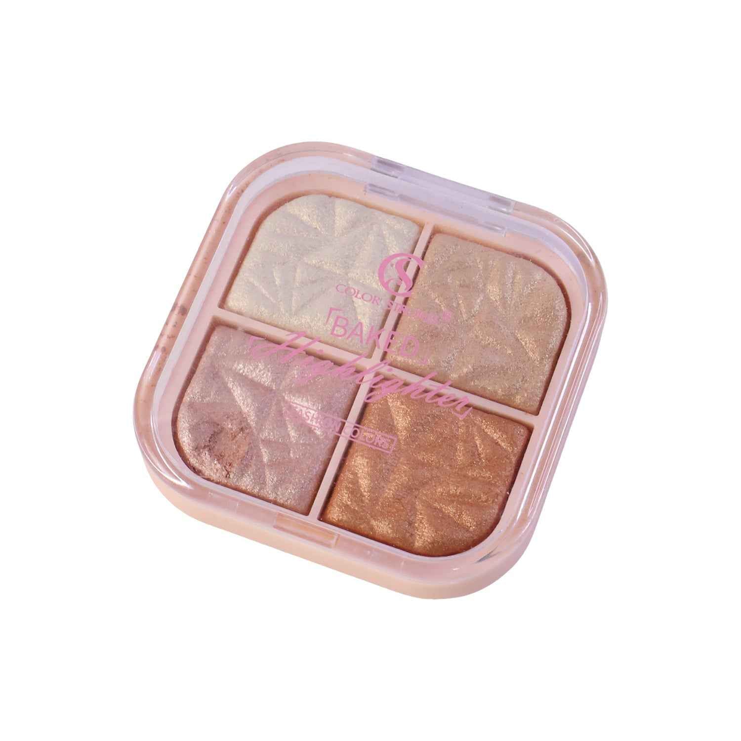 4 in 1 Baked Highlighter and Blusher Palette Ð Radiant Dewy Glow