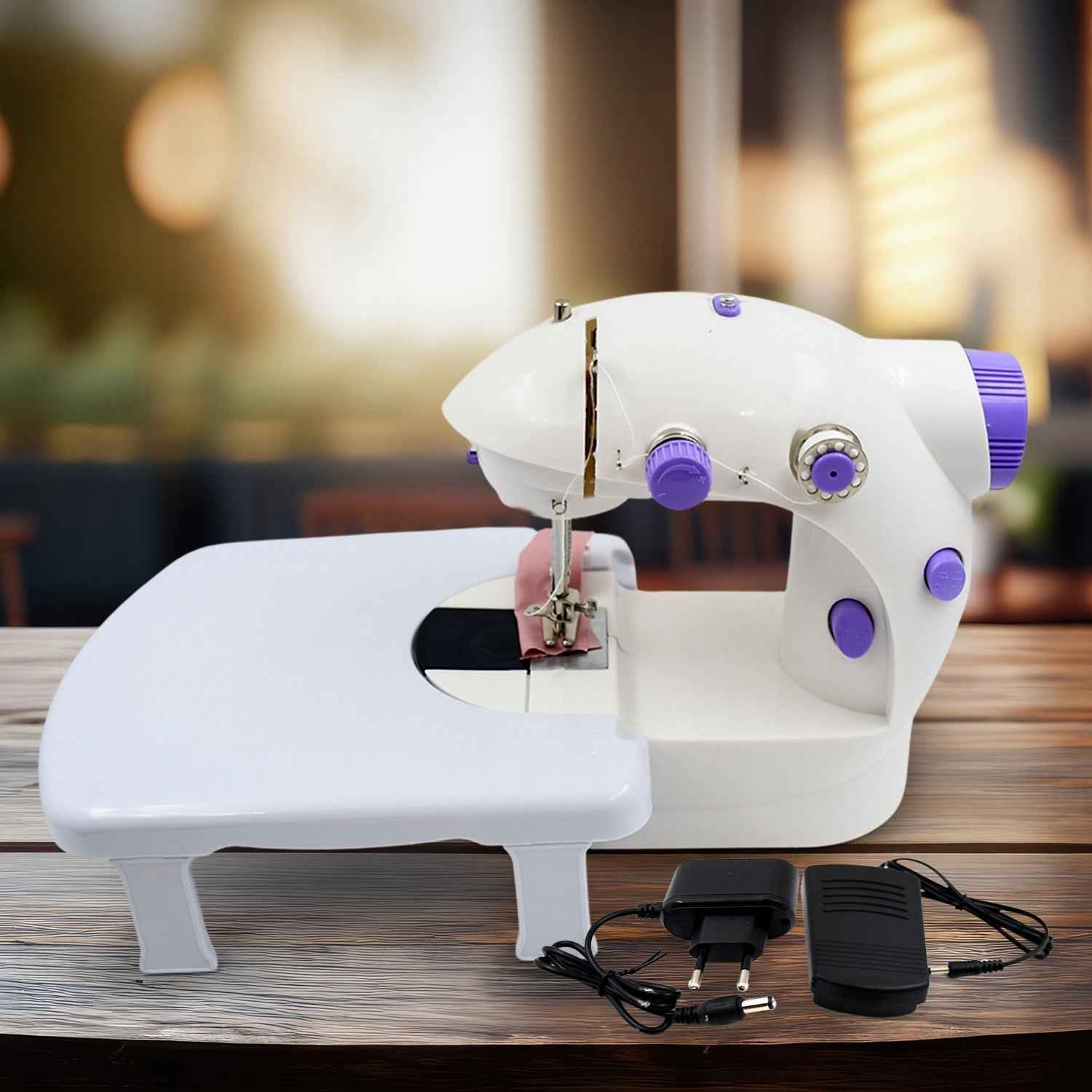 Mini Sewing Machine – Portable Electric Silai for Home | Tidy Table