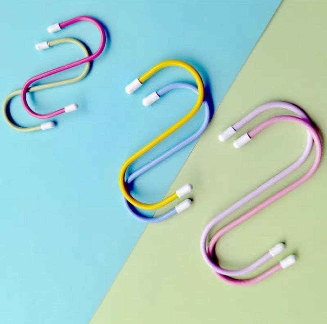 S Hooks Metal – Heavy Duty Hanging Hooks (6 Pcs) | VoltDesk
