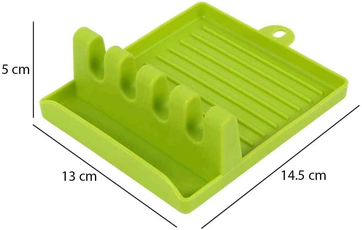 Spatula Holder – Multi-Functional Silicone Utensil Rest | Quickslice