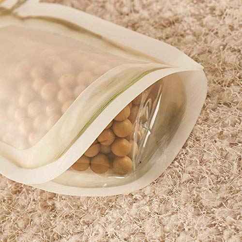 Reusable Food Storage Pouch – Airtight Mason Jar Zipper 150ml | Organivo