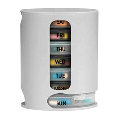 7-Day Pill Organizer – Weekly Medicine Dispenser & Box |