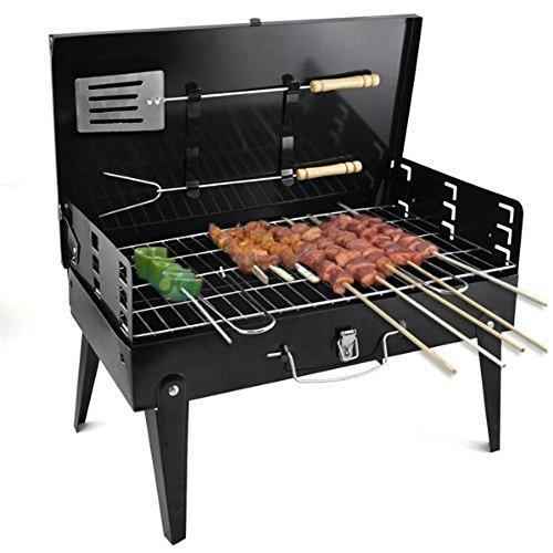 Portable Barbecue Grill – Stainless Steel Compact Briefcase | FirePot