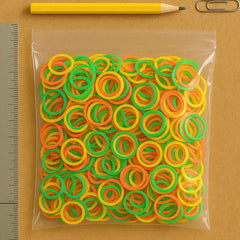 Elastic Rubber Bands – Multicolor, Durable for Office & Home | Papezo