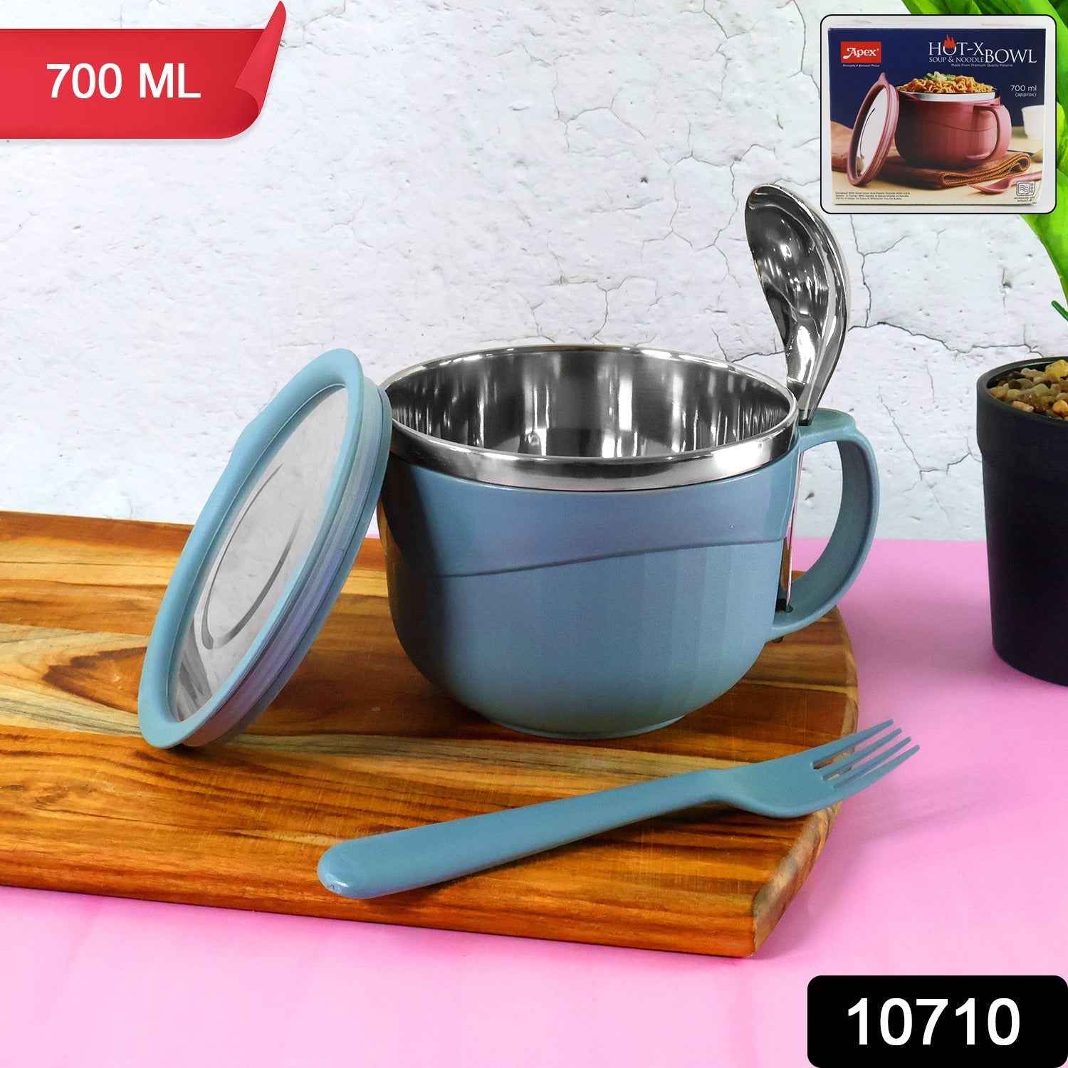 Insulated Soup & Noodle Bowl 700ML – Keep Meals Hot On-The-Go