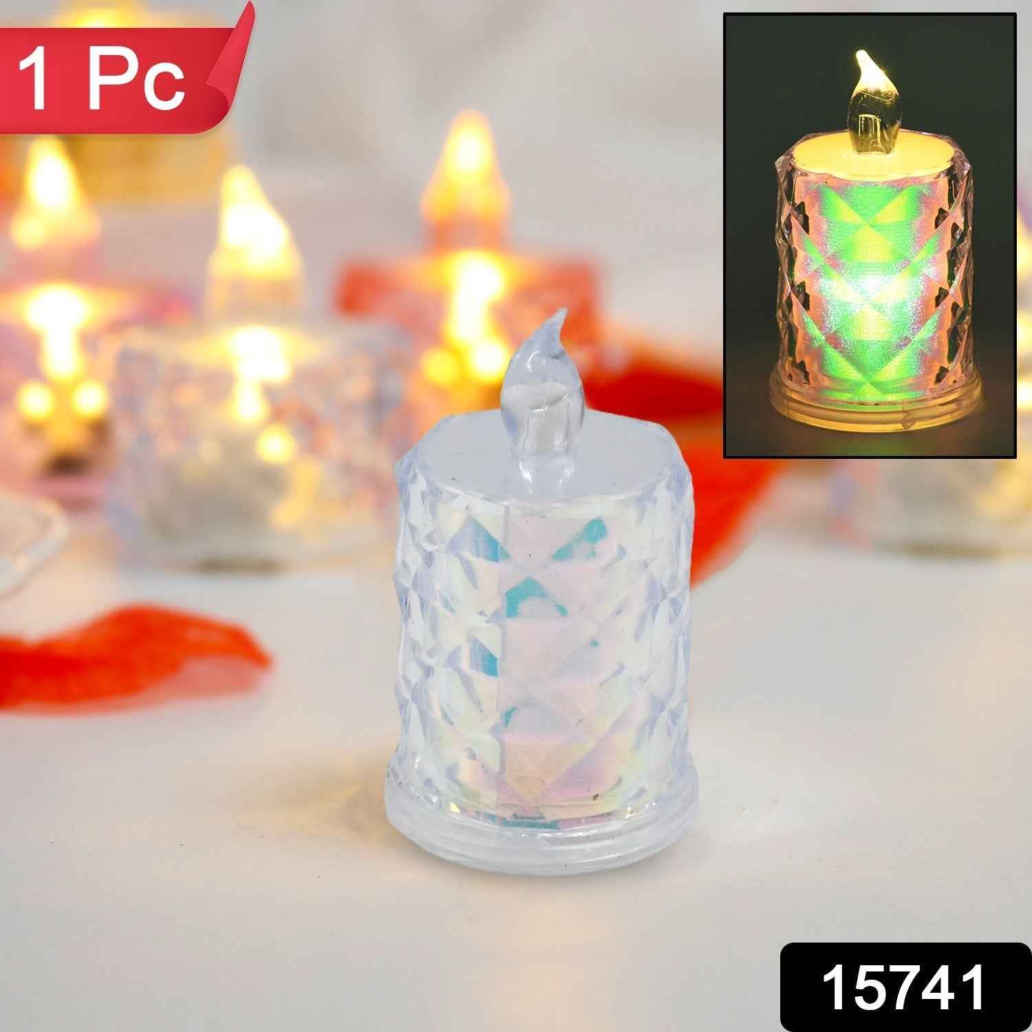 LED Tealight Candles – Flameless Warm Glow for Diwali & Decor | Indo Glow