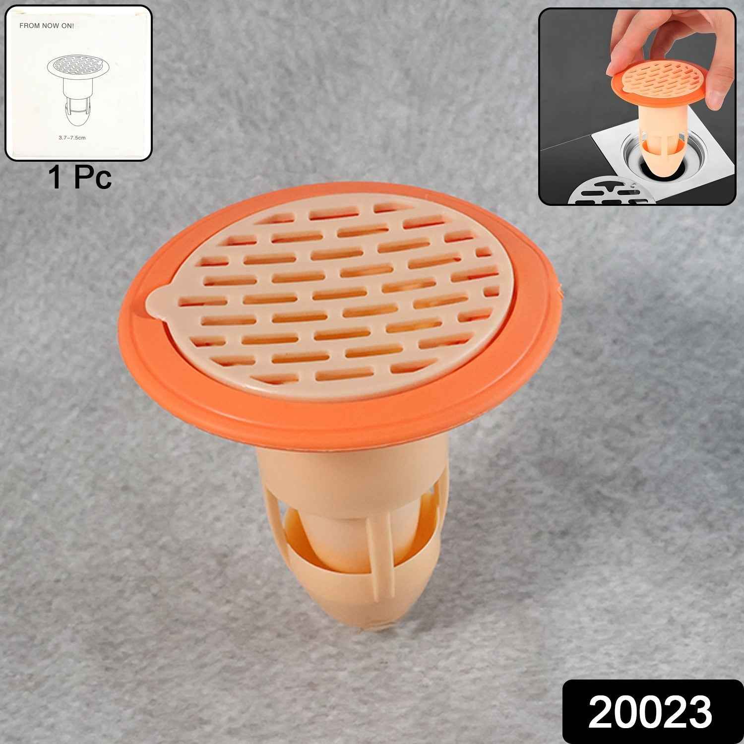 Plastic Drain Strainer – Efficient Hair Catcher for Bathroom & Kitchen
