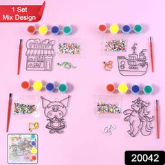 Kids Paint Coloring & Craft Activity Set – Complete Creative DIY Kit