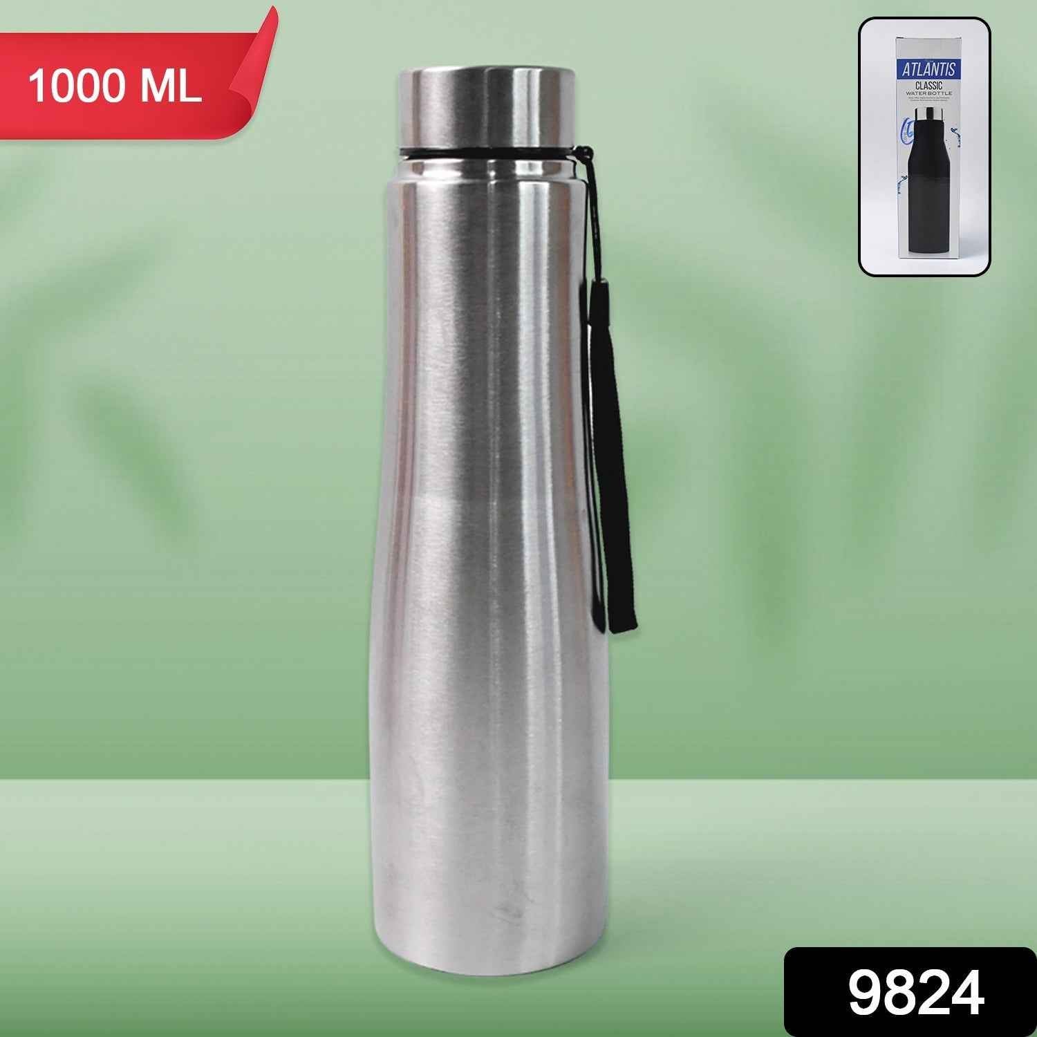 Vacuum-Insulated Stainless Steel Water Bottle 1000 ML – Leak-Proof & Durable