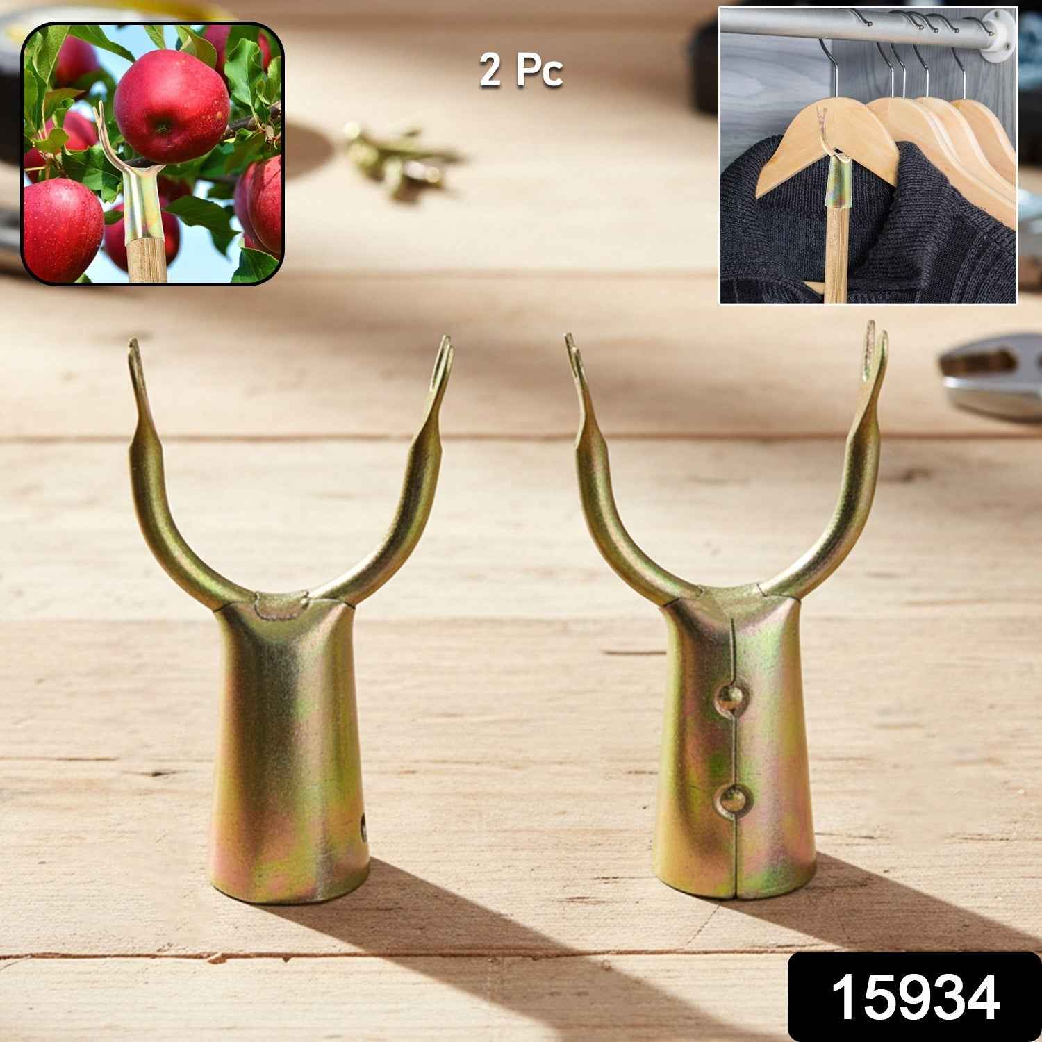 Fruit Plucking Tool Head Set – Easy Manual Tree Fruit Harvester