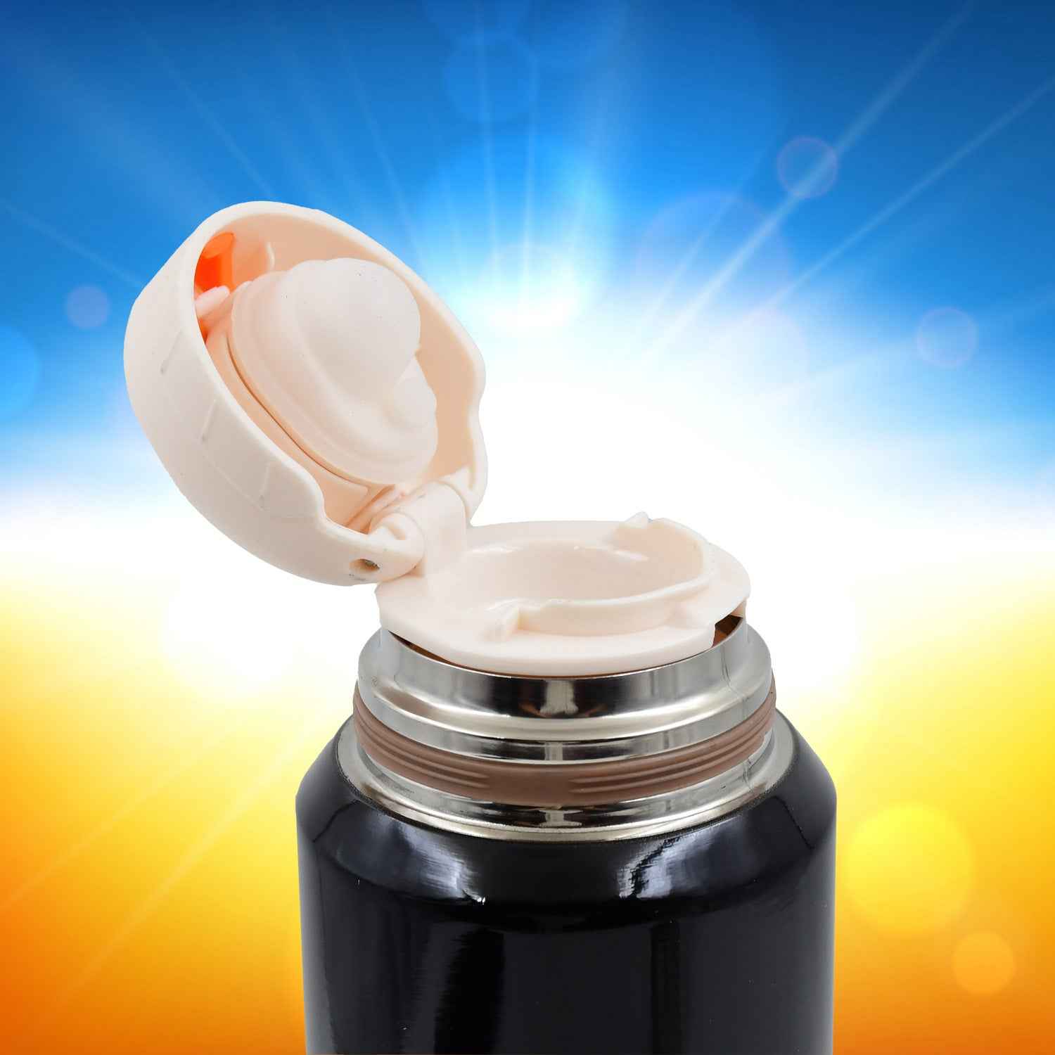 600ml Insulated Thermal Bottle – Hot & Cold Steel Flask | Indo Glow