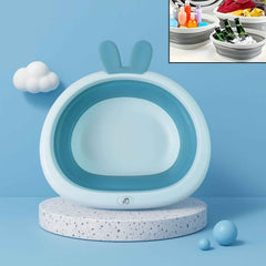 Collapsible Basin – Foldable Multipurpose Portable Tub with Bunny Handle