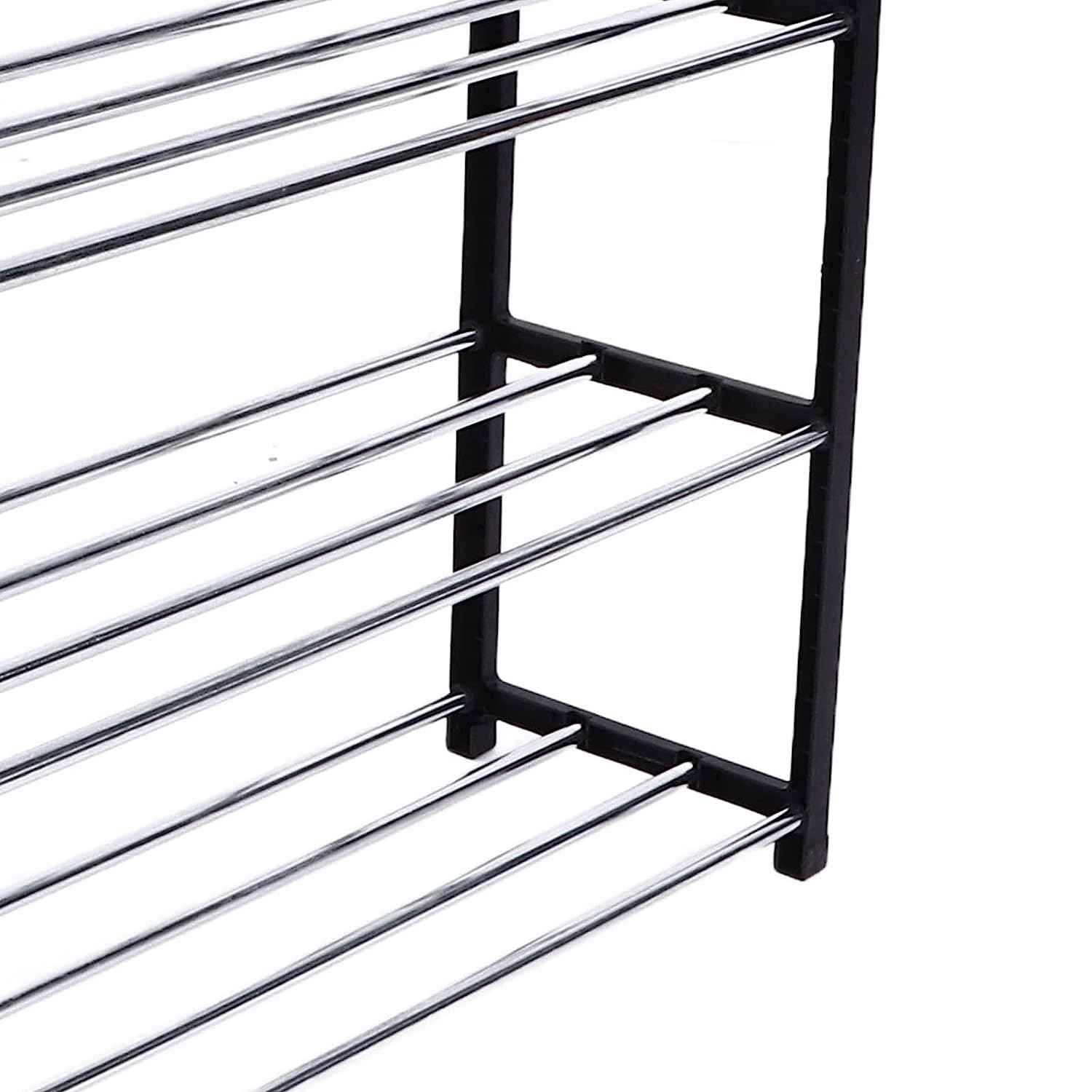 4 Tier Shoe Rack – Space-Saving Footwear Storage | Indo Glow