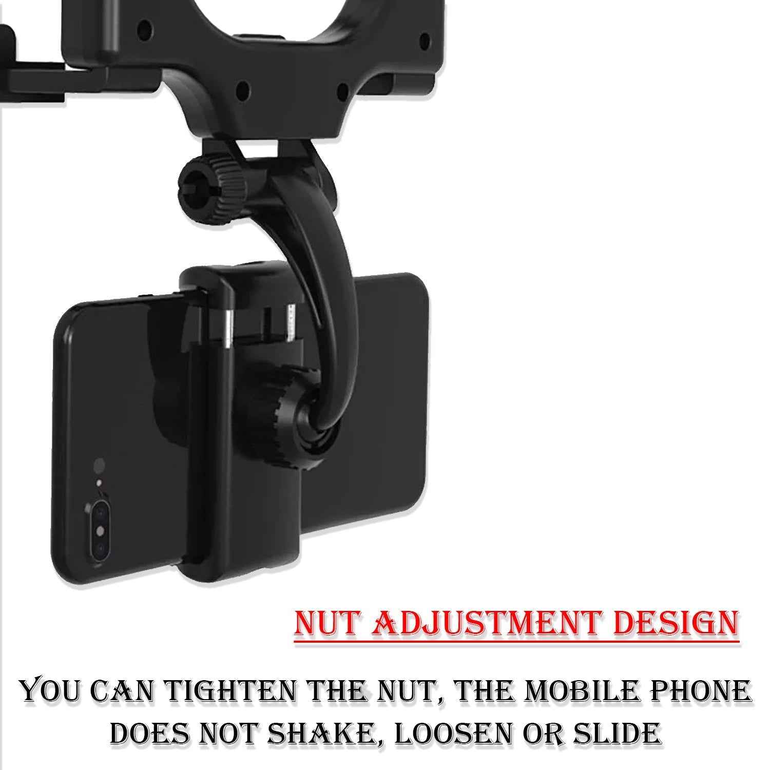 Car Rear View Mobile Holder – Universal Phone Mount | PHOBIA