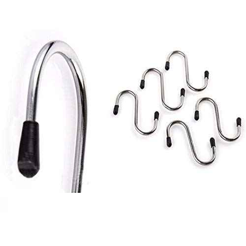 Heavy Duty S-Shaped Stainless Steel Hanging Hooks – Strong & Durable