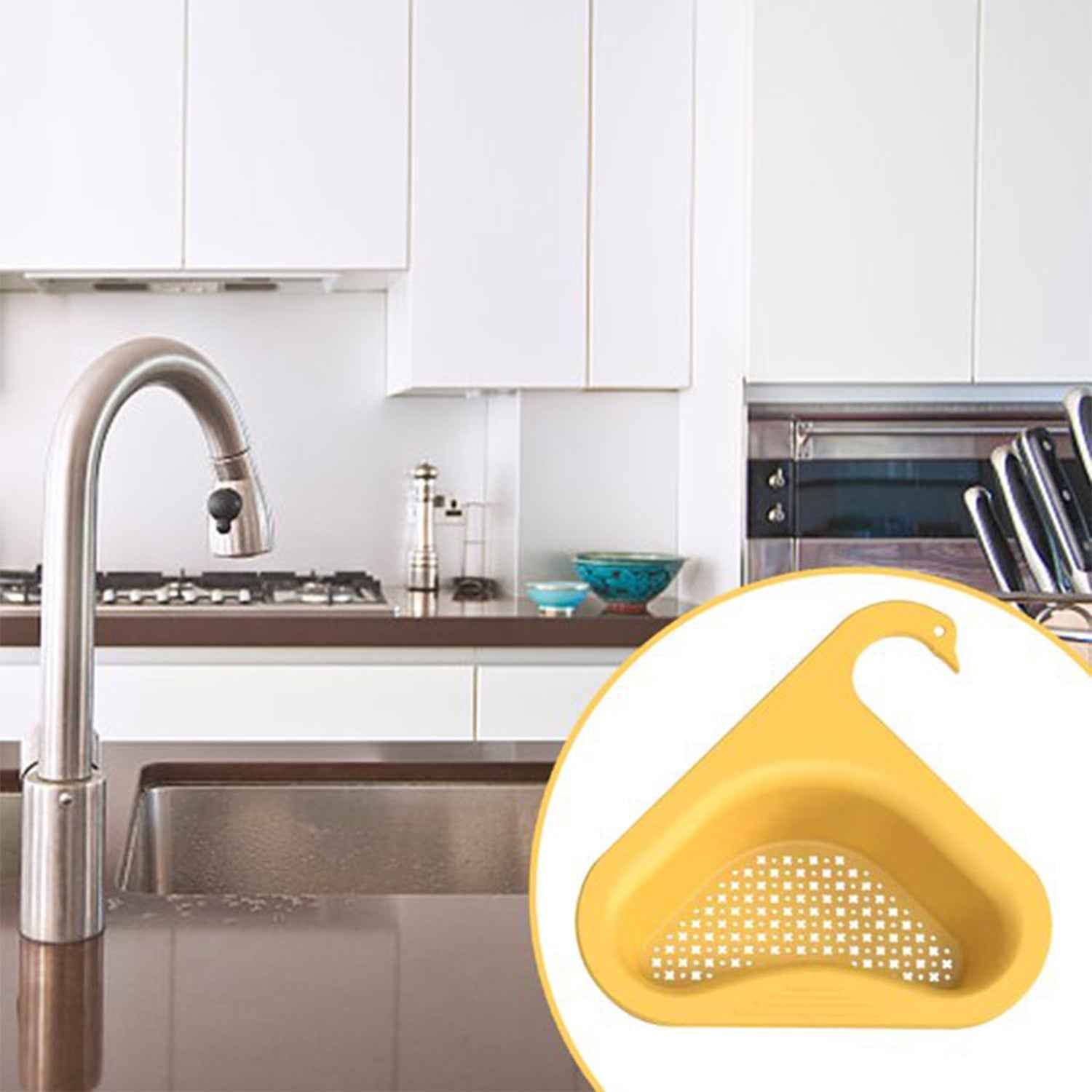 Swan Drain Strainer – Anti-Clog Filter for Kitchen Sinks | ShineCrest