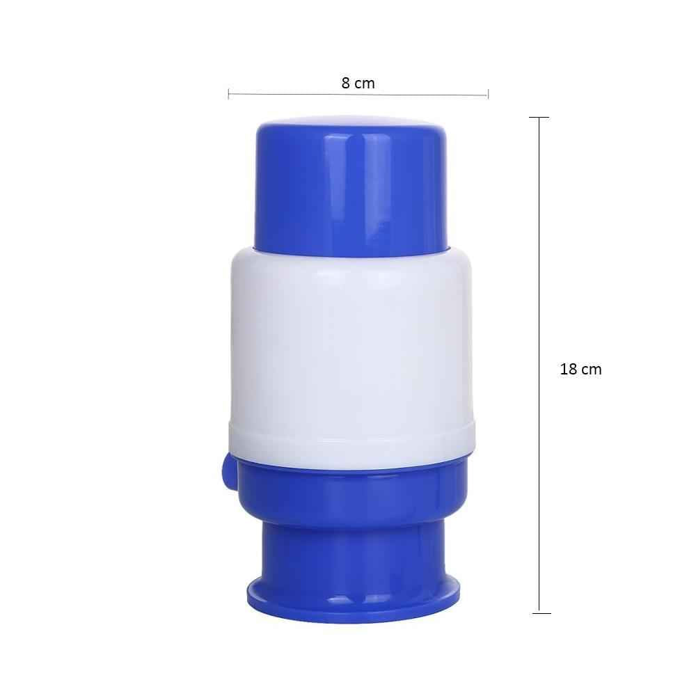 Portable manual water pump dispenser, ideal for home and office use.