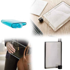 A5 Notebook Water Bottle – 400ml Slim & Leak-Proof | Own Hydrate