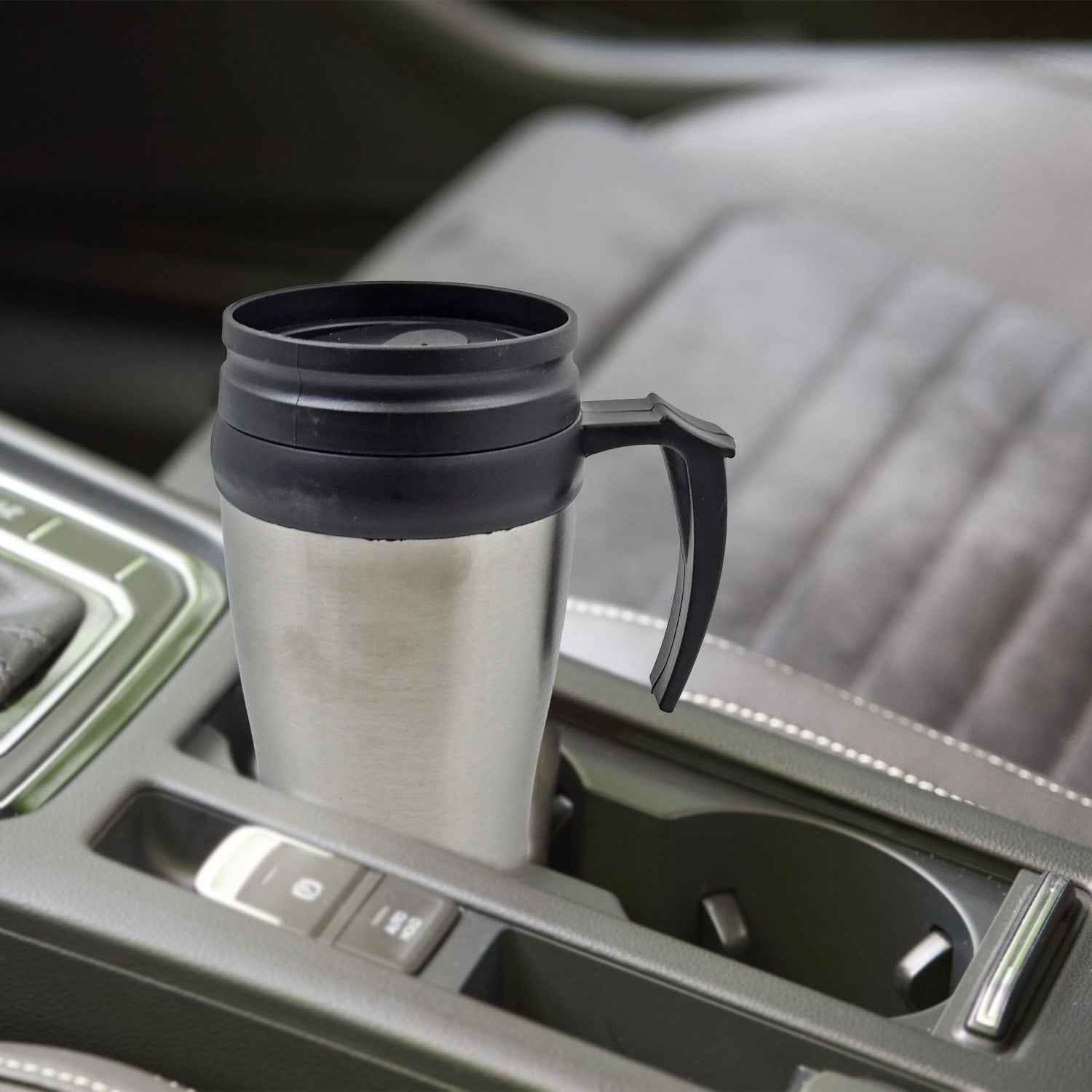 Insulated Coffee Mug – Stainless Steel Double Wall, With Lid & Handle | Mug Wala