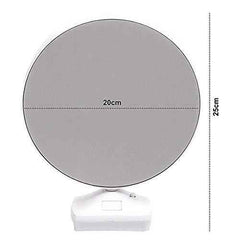 Stylish LED Mirror Photo Frame placed on a modern desk, serving as a decorative accent.