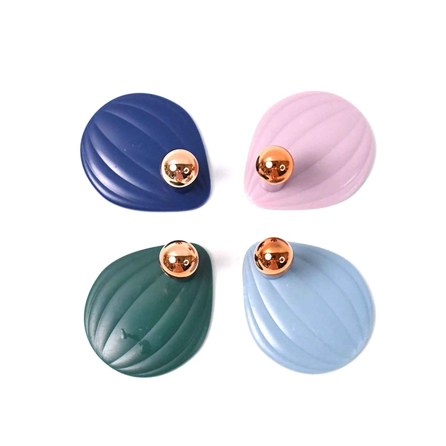 Self Adhesive Wall Hooks – Waterproof, Stylish 5 KG Load (4 Pc)