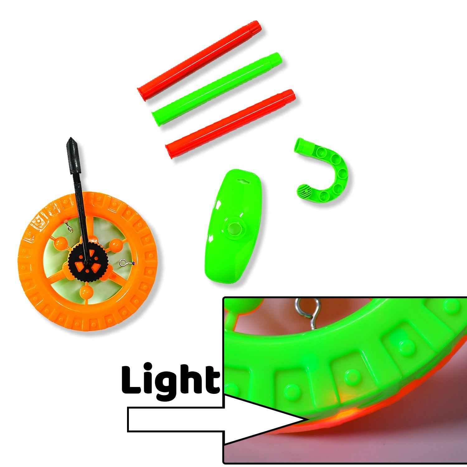 Push Run Toy for Kids – Light-Up Single Wheel | Little Learners
