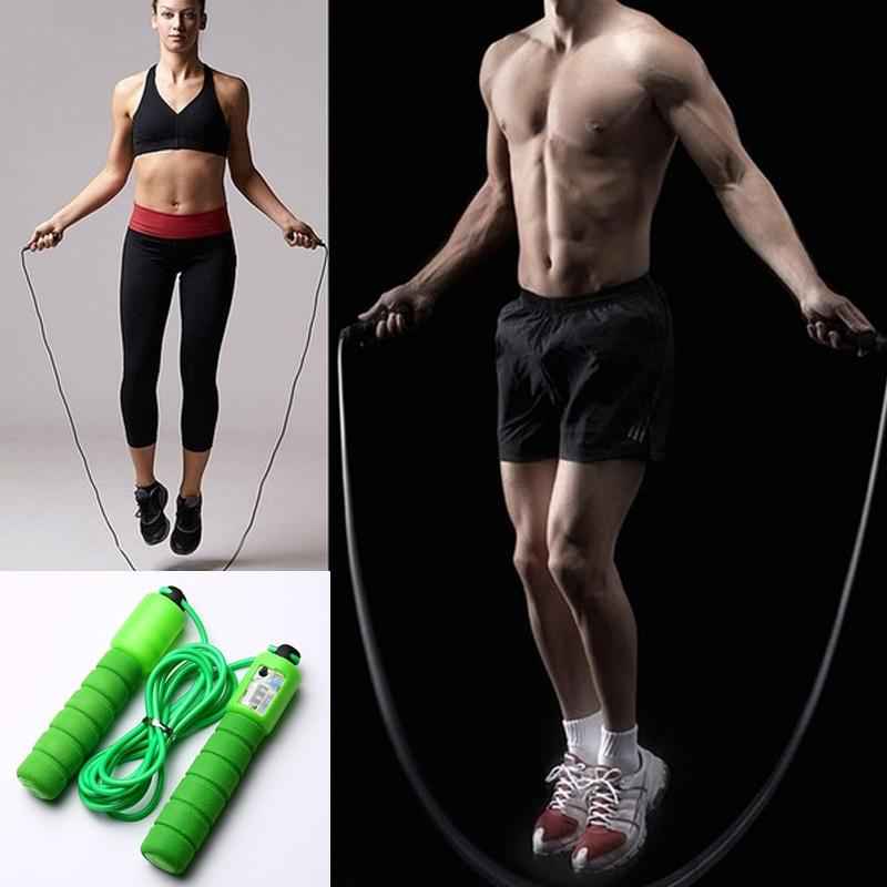 Electronic Counting Skipping Rope – Digital Fitness Tracker | FitFuzion