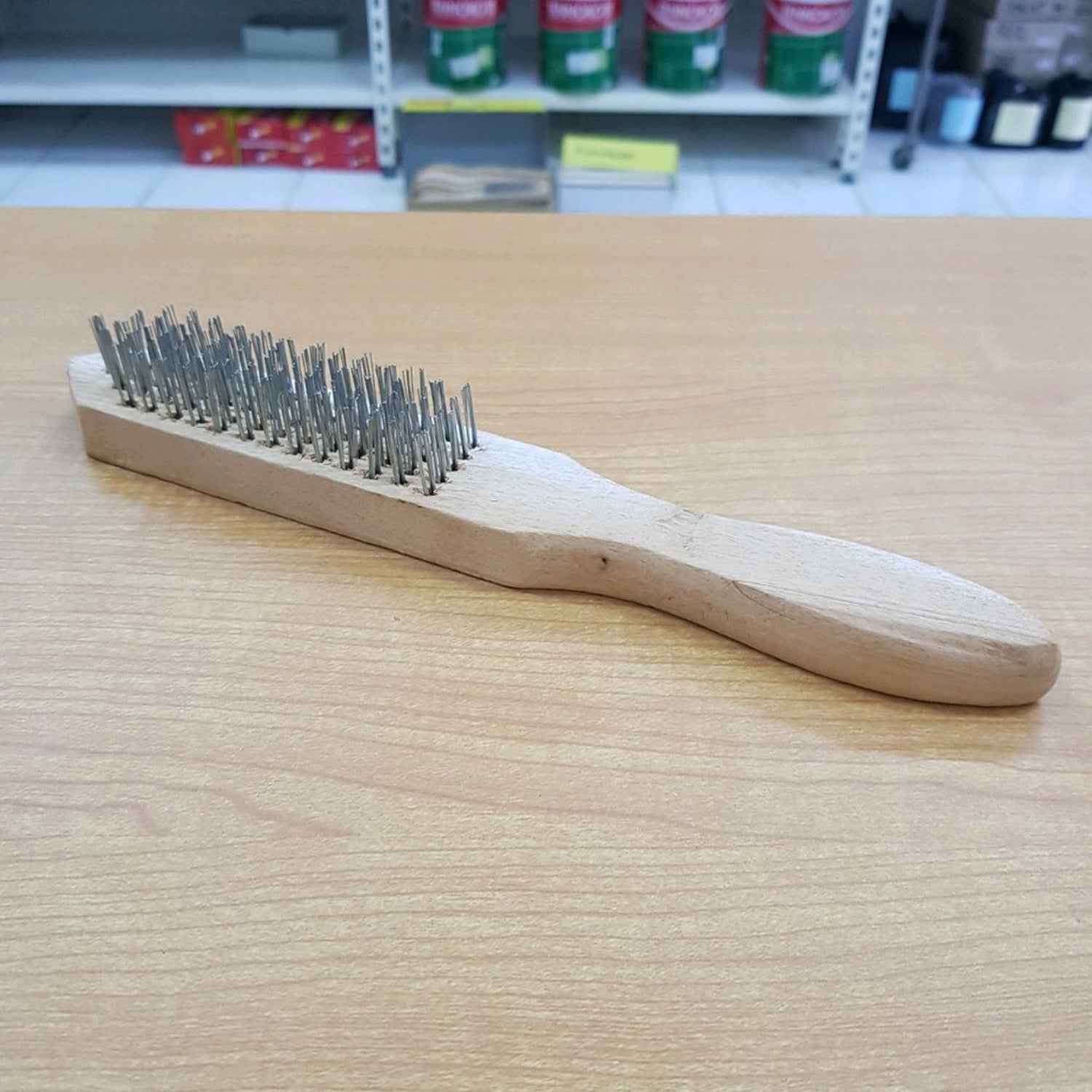 Steel Wire Brush – Heavy-Duty Rust & Paint Removal Tool | Indo Glow