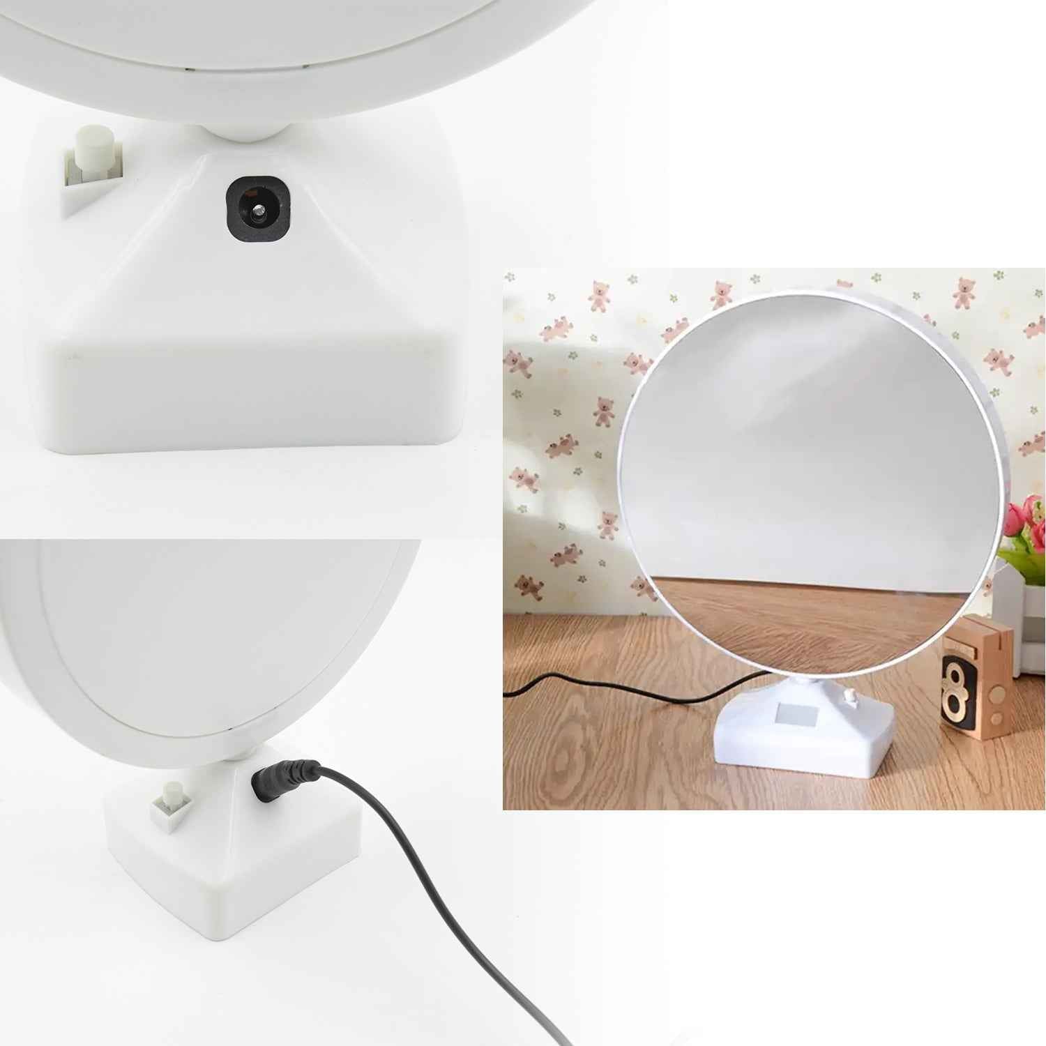 LED Magic Mirror Photo Frame – 2-in-1 USB Powered Decor | Styleva