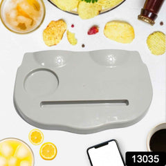 Snack Caddy Tray – Sofa & Movie Night Drink Holder | TableNest