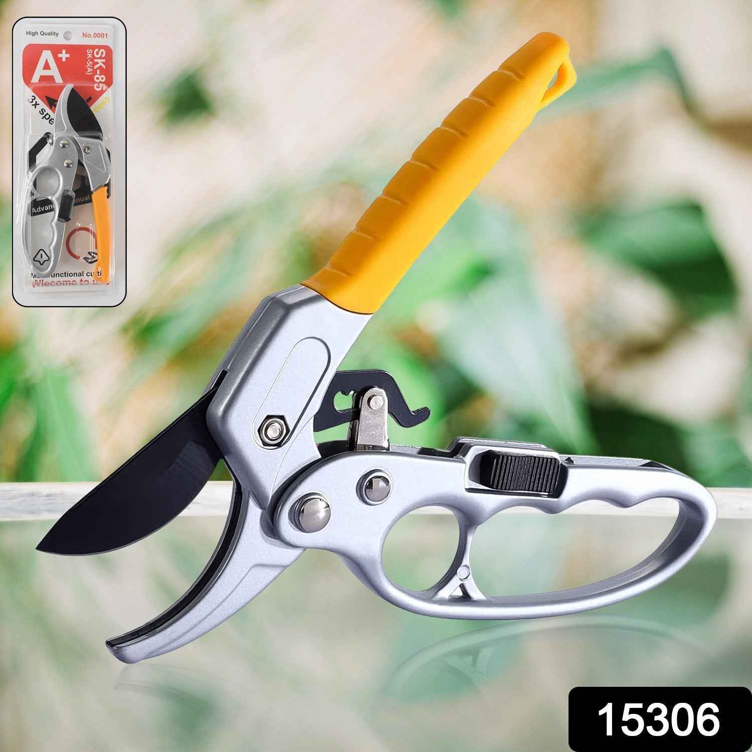Pruning Shears – Ergonomic Ratchet Gardening Tool for Precise Cuts