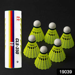 Plastic Shuttlecock – Durable & Consistent Flight (6 Pcs Set)