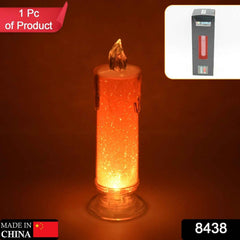 Red LED Flameless Candle – Realistic Flickering Pillar | Styleva