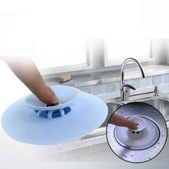 Silicone Sink Strainer & Sealer Cover – Durable & Easy Clean